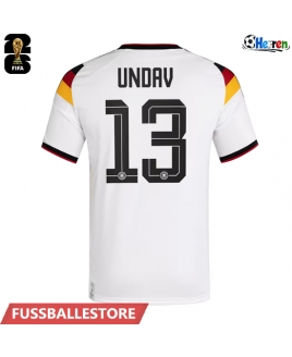 Günstige Deutschland Deniz Undav #13 Heimtrikot WM 2026 Kurzarm